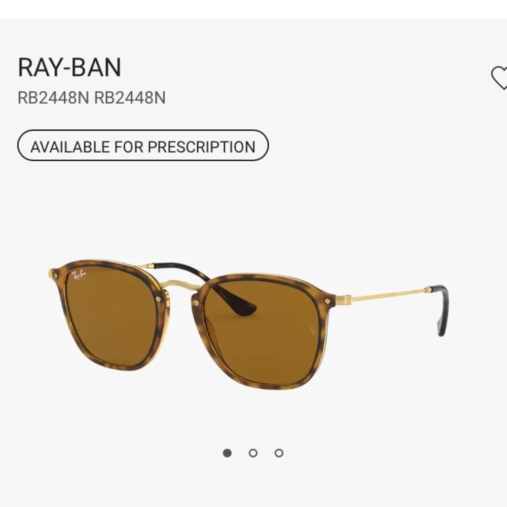 RAY BAN SUNGLASSES RB2448-N LIKE NEW